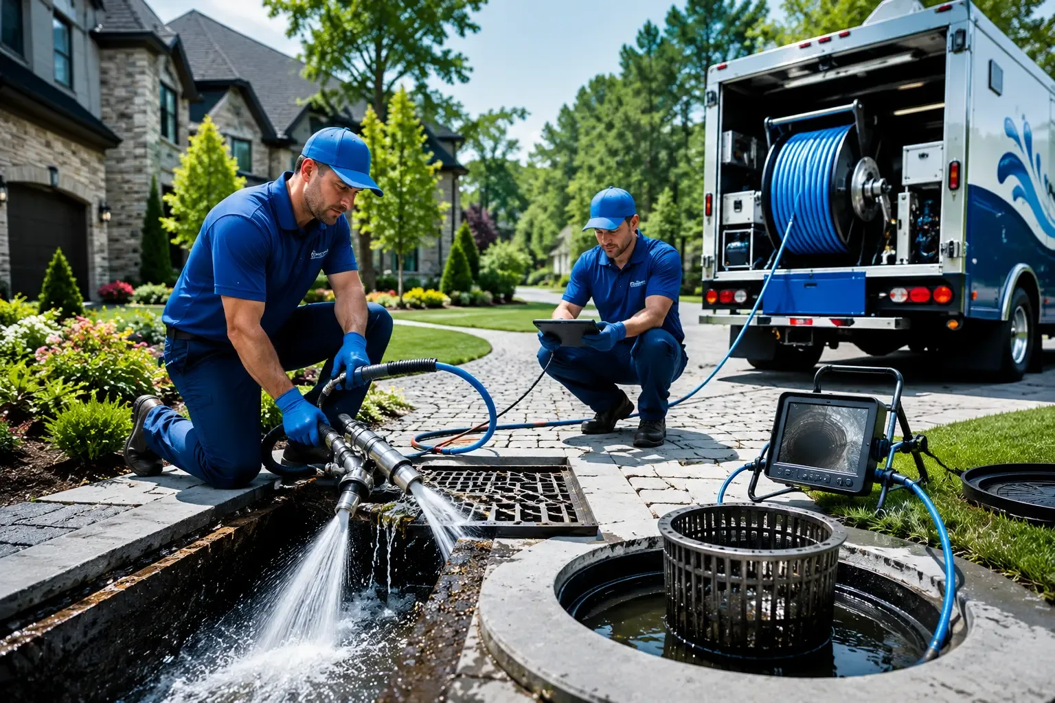 Local outdoor drain cleaning professionals in Rogers, CT
